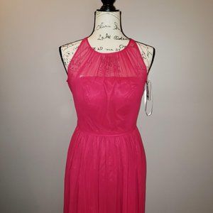 NWT Fuscia Full length Gown